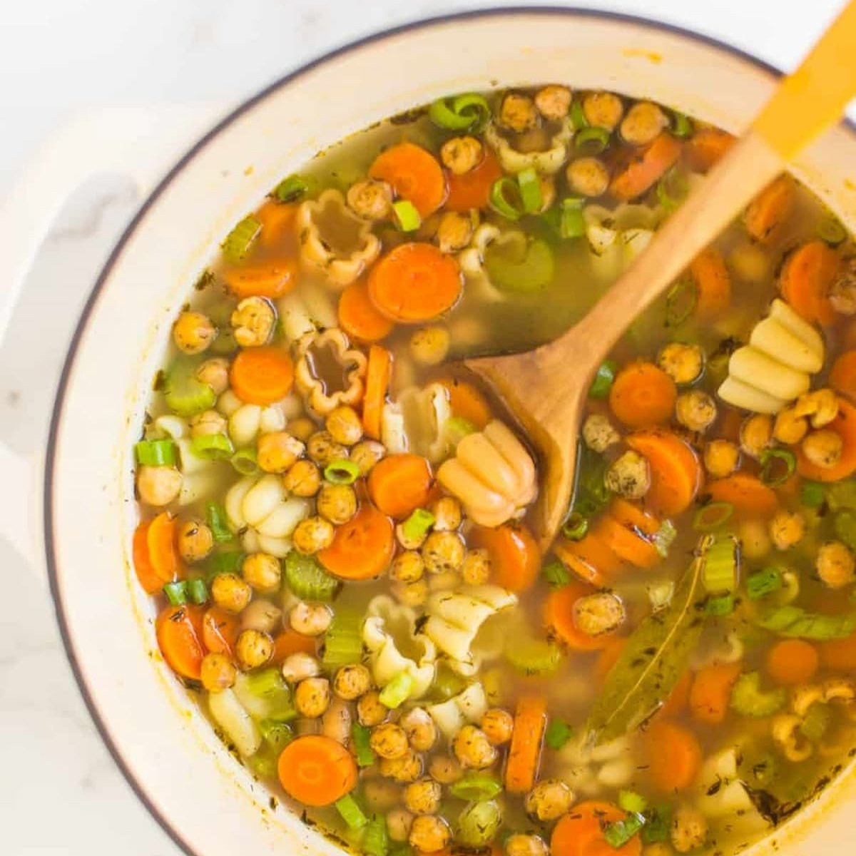 Chickpea Noodle Soup