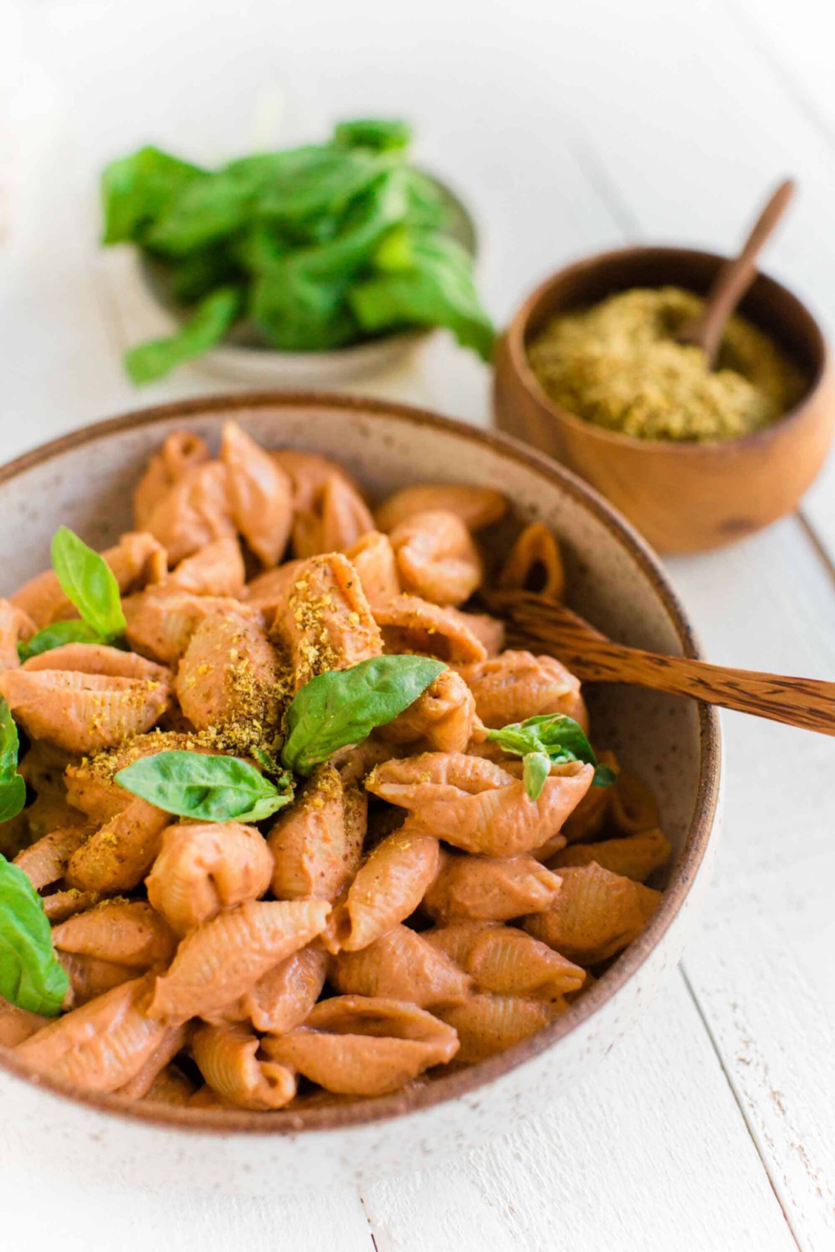 Easy Pink Sauce Pasta With Fire Roasted Tomatoes