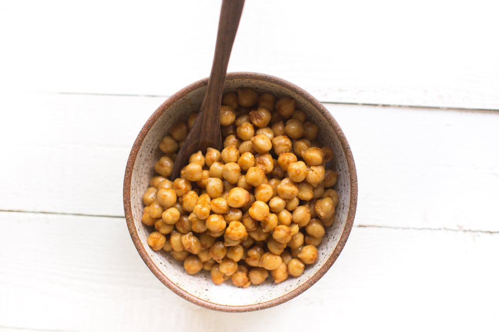 Sweet & Salty Roasted Chickpea