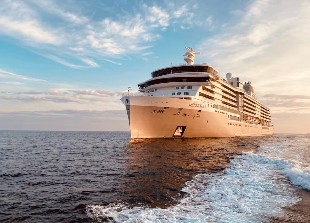 The Silver Nova by Silversea Cruises that offers some plant-based and vegan meals.