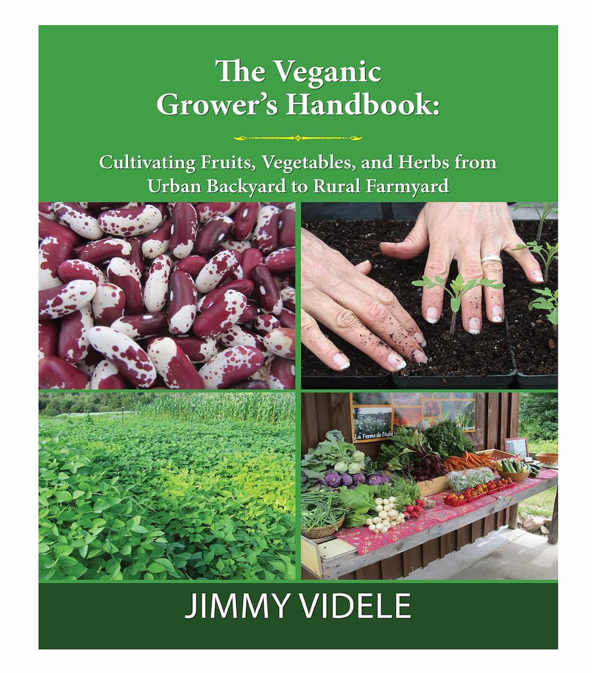 The best book about vegan fertilizers! The Veganic Grower's Handbook by Jimmy Videle