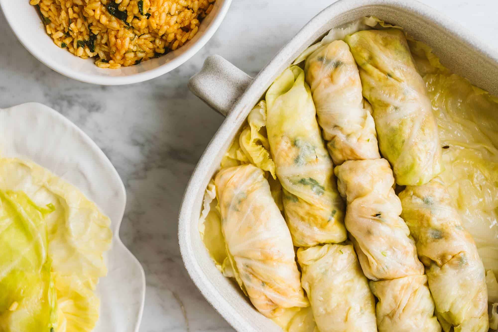 Vegan Stuffed Cabbage Rolls photo