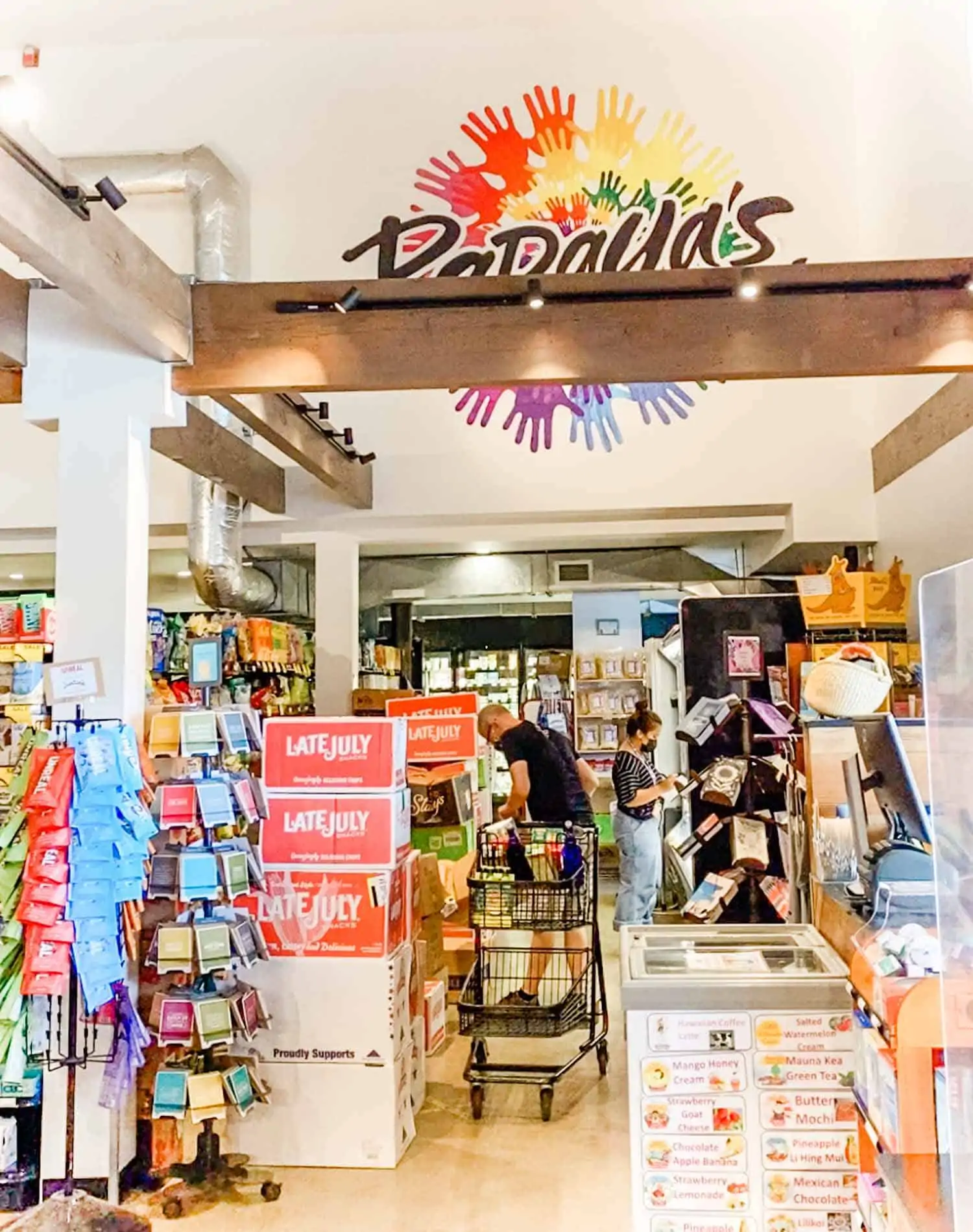 Vegan Options at Papaya's Natural Foods Store in Kauai