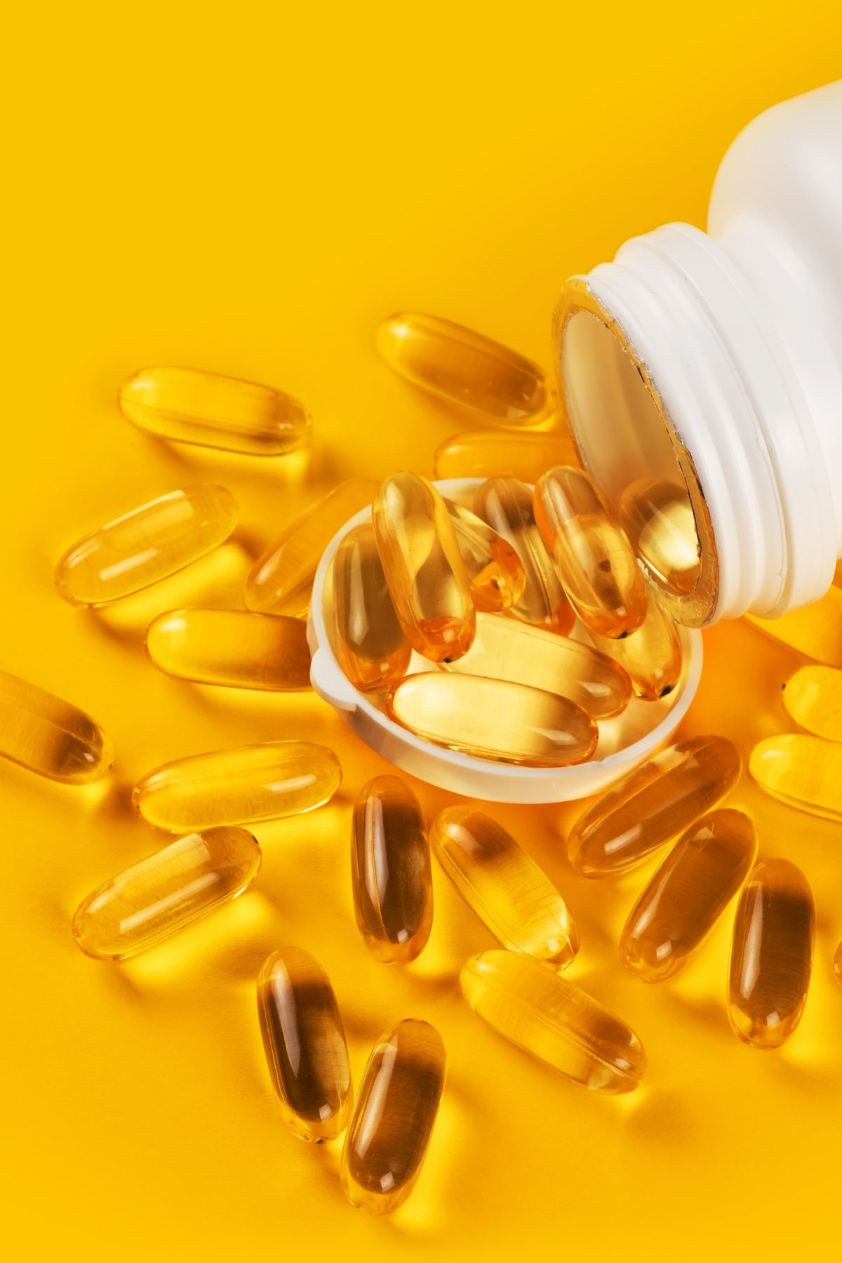 A bottle of multivitamins.