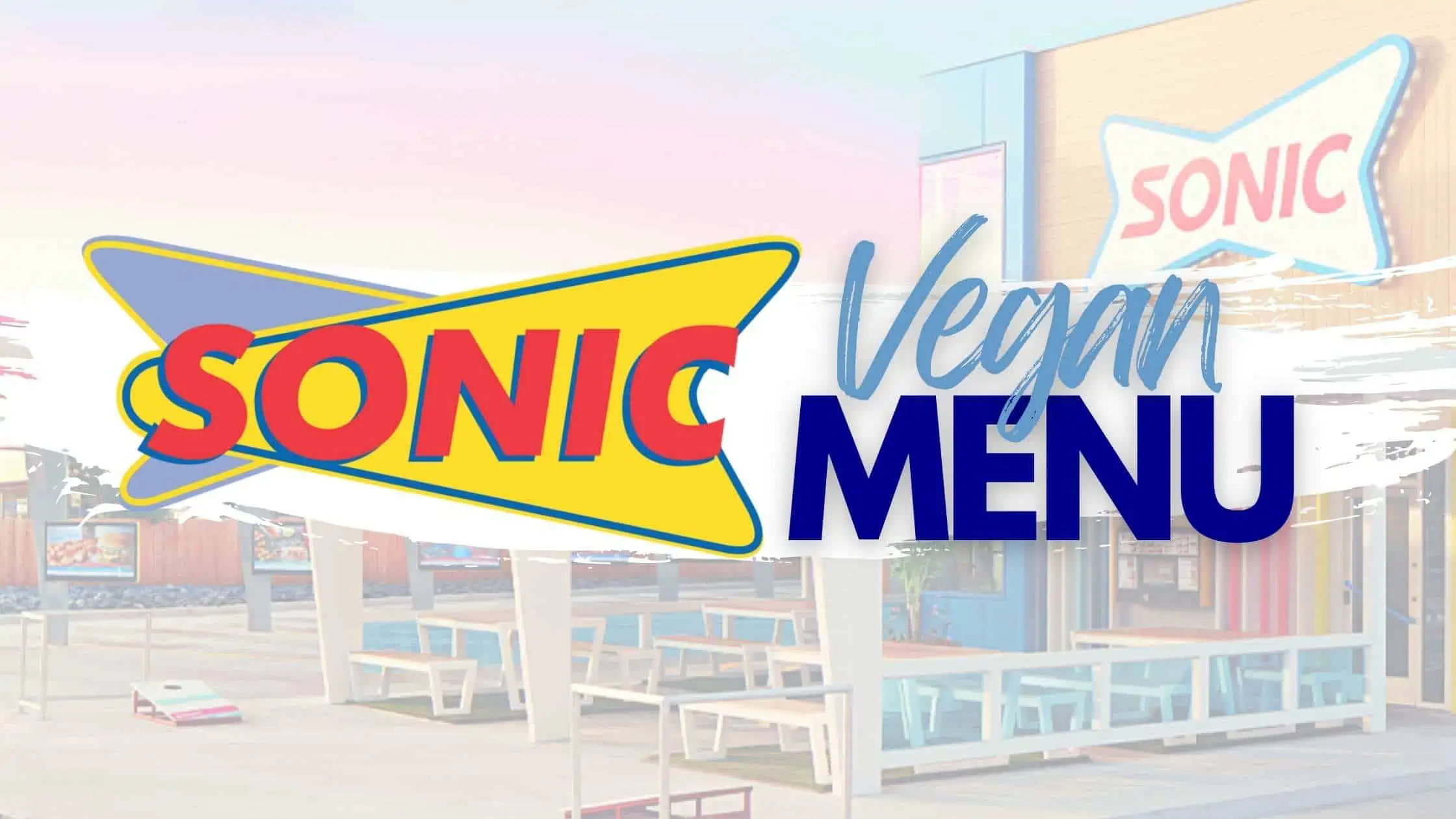 sonic vegan options and menu guide