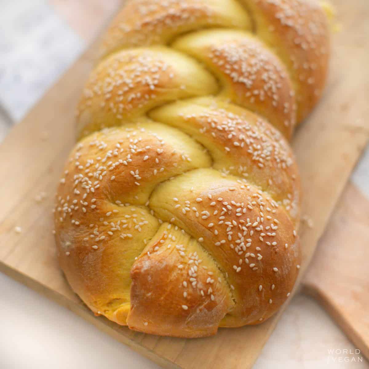 Vegan Challah Bread