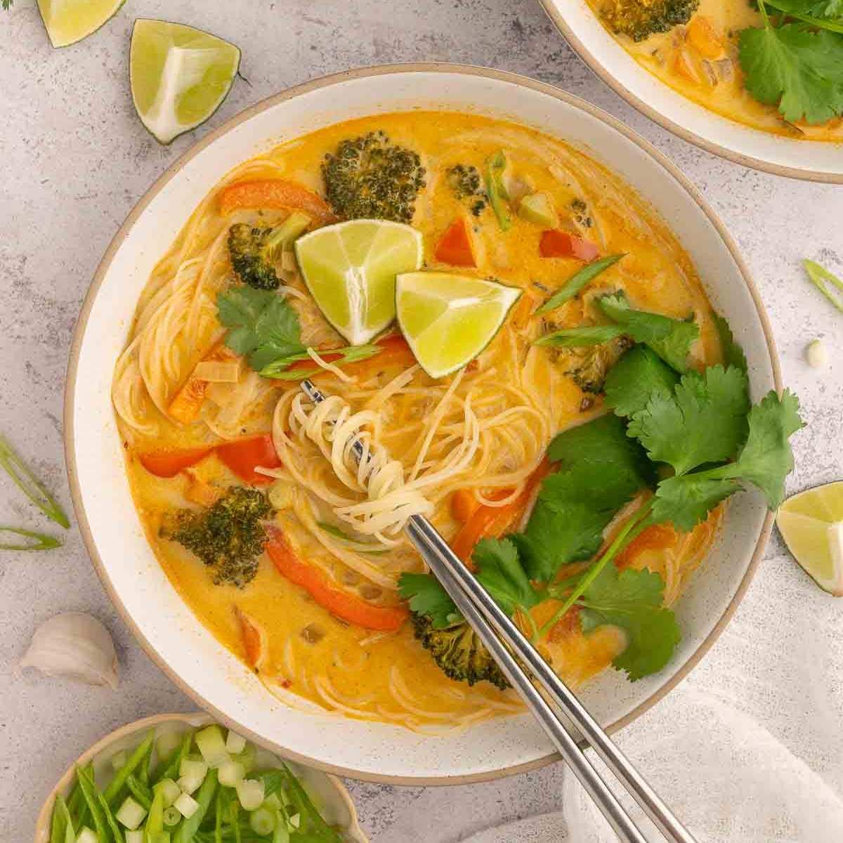 Thai Vermicelli Noodle Soup